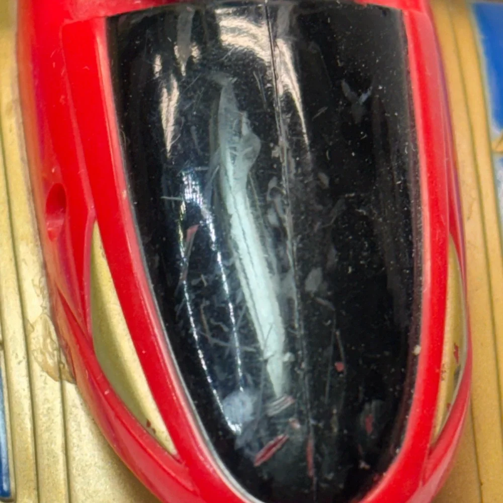 Red Power Ranger on 4 Wheeler Flipping Head 2004 Bandai Rare NO REMOTE CONTROL!